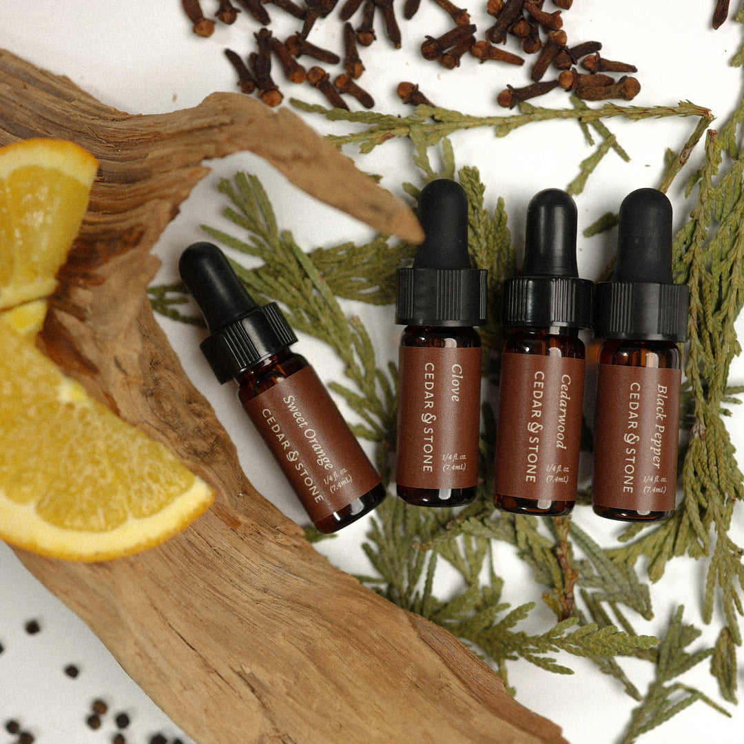 Essential Oil Discovery Set – Cedar and Stone Nordic Sauna